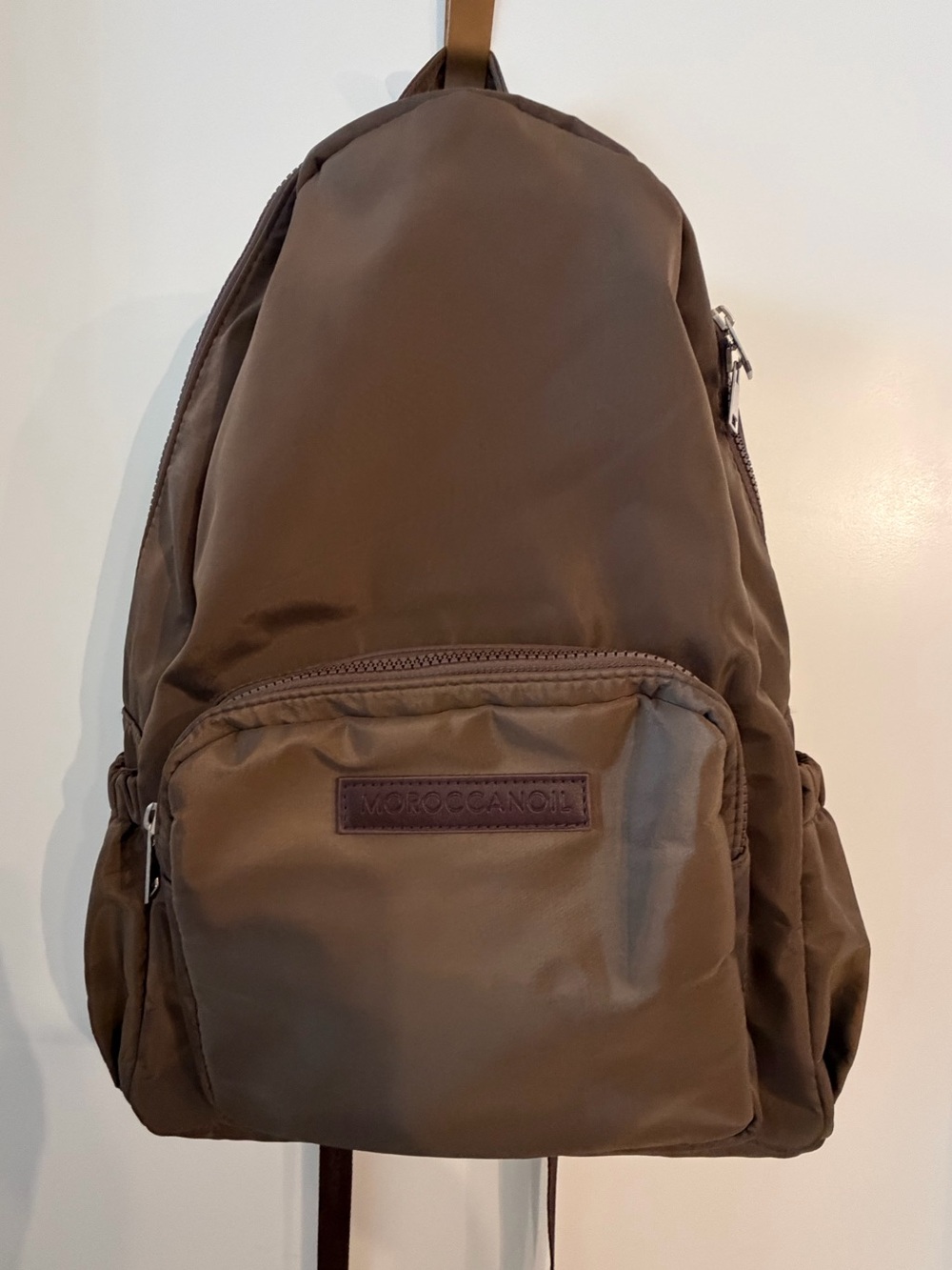 Moroccanoil Brown Nylon Backpack